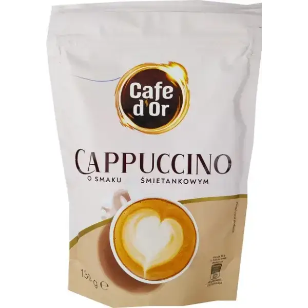 

Капучино Cafe d'Or со вкусом сливок 130 грамм