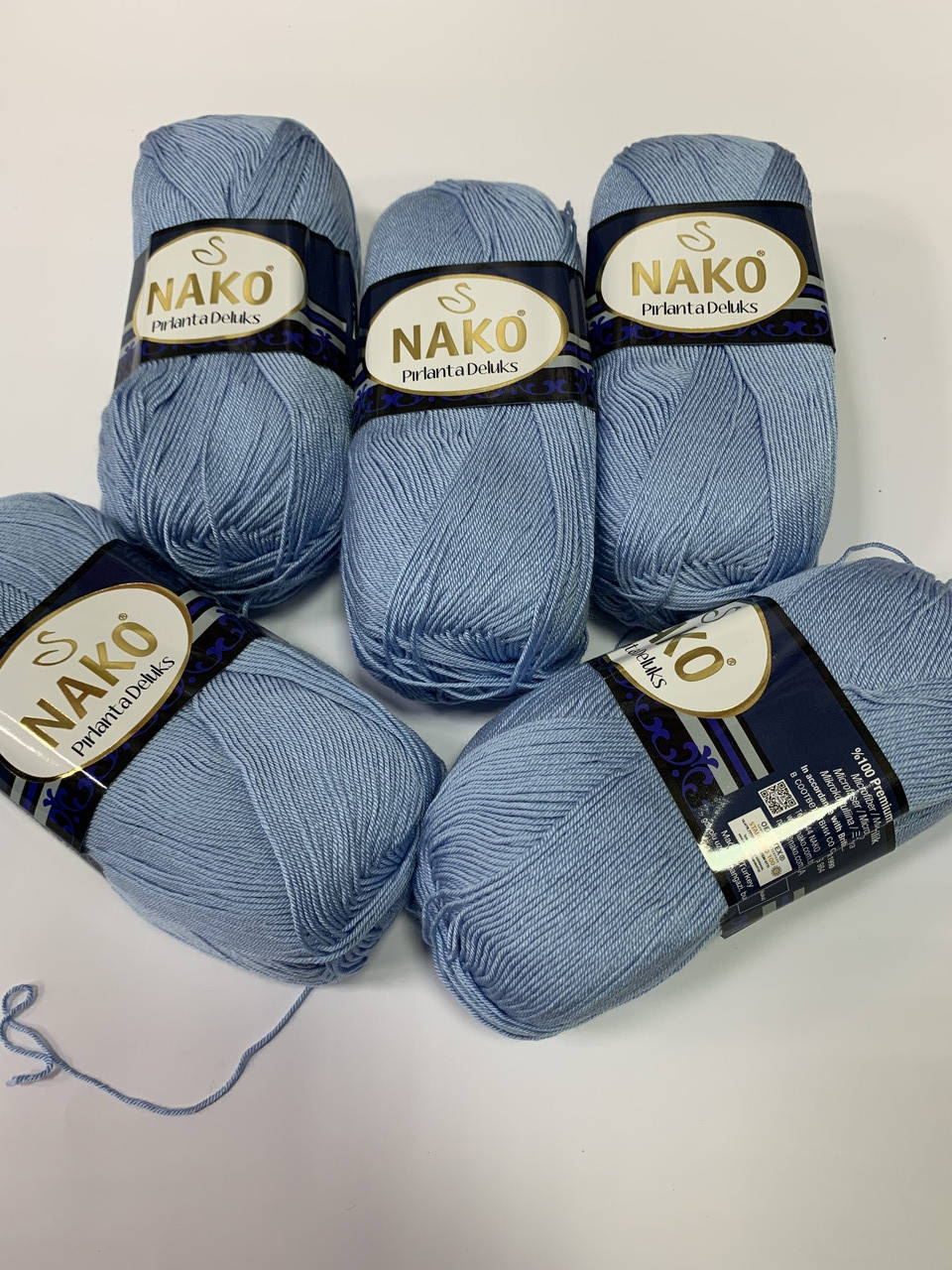 

Турецкая Пряжа Nako Pirlanta Deluks