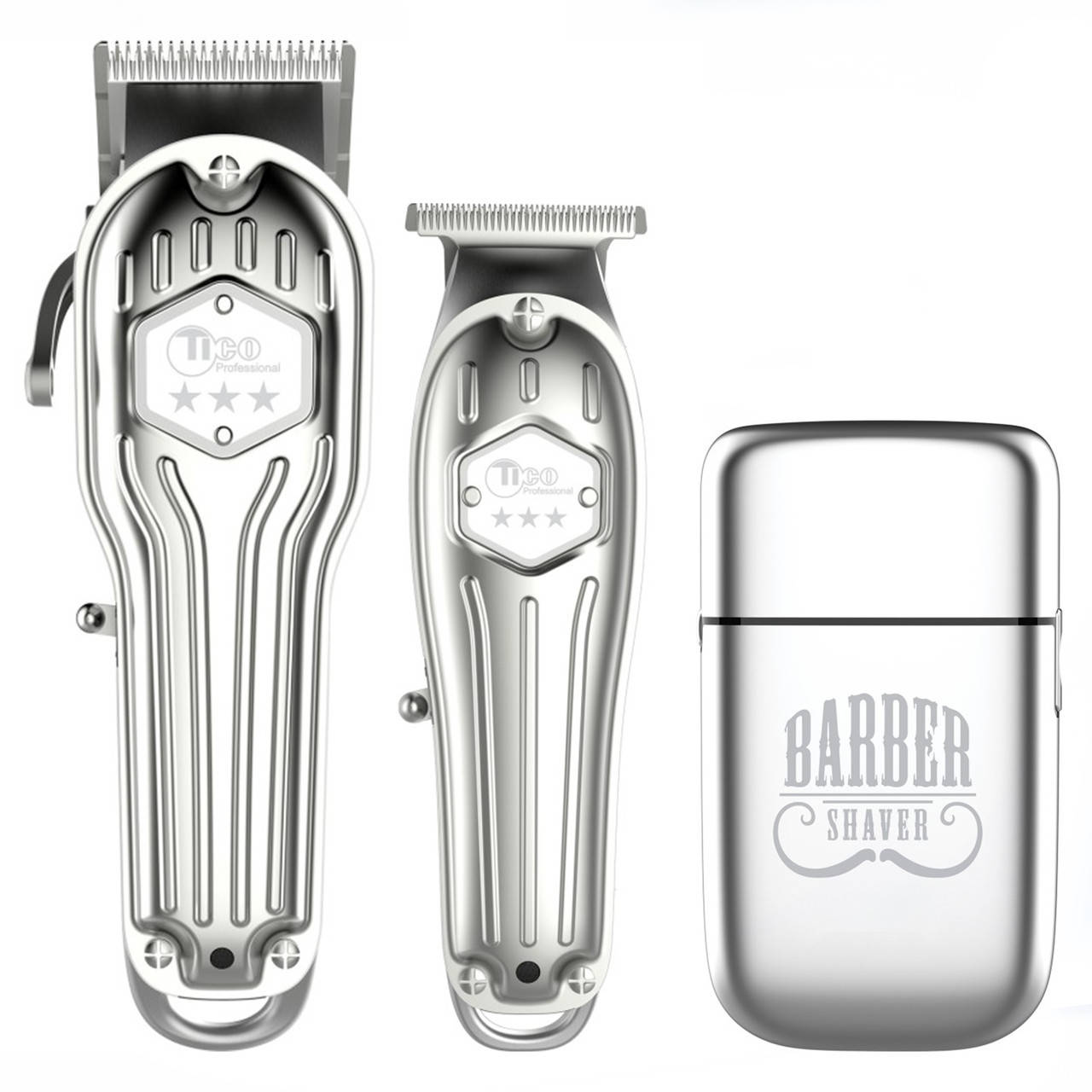 

Набор для стрижки волос TICO Pentagon Машинка+триммер+шейвер