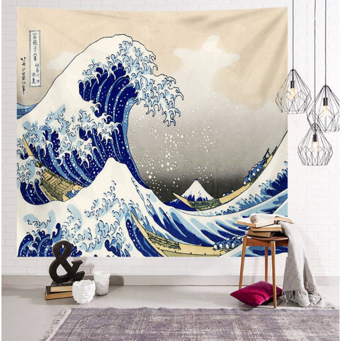 

Гобелен настенный "Волны у Фудзи" №62