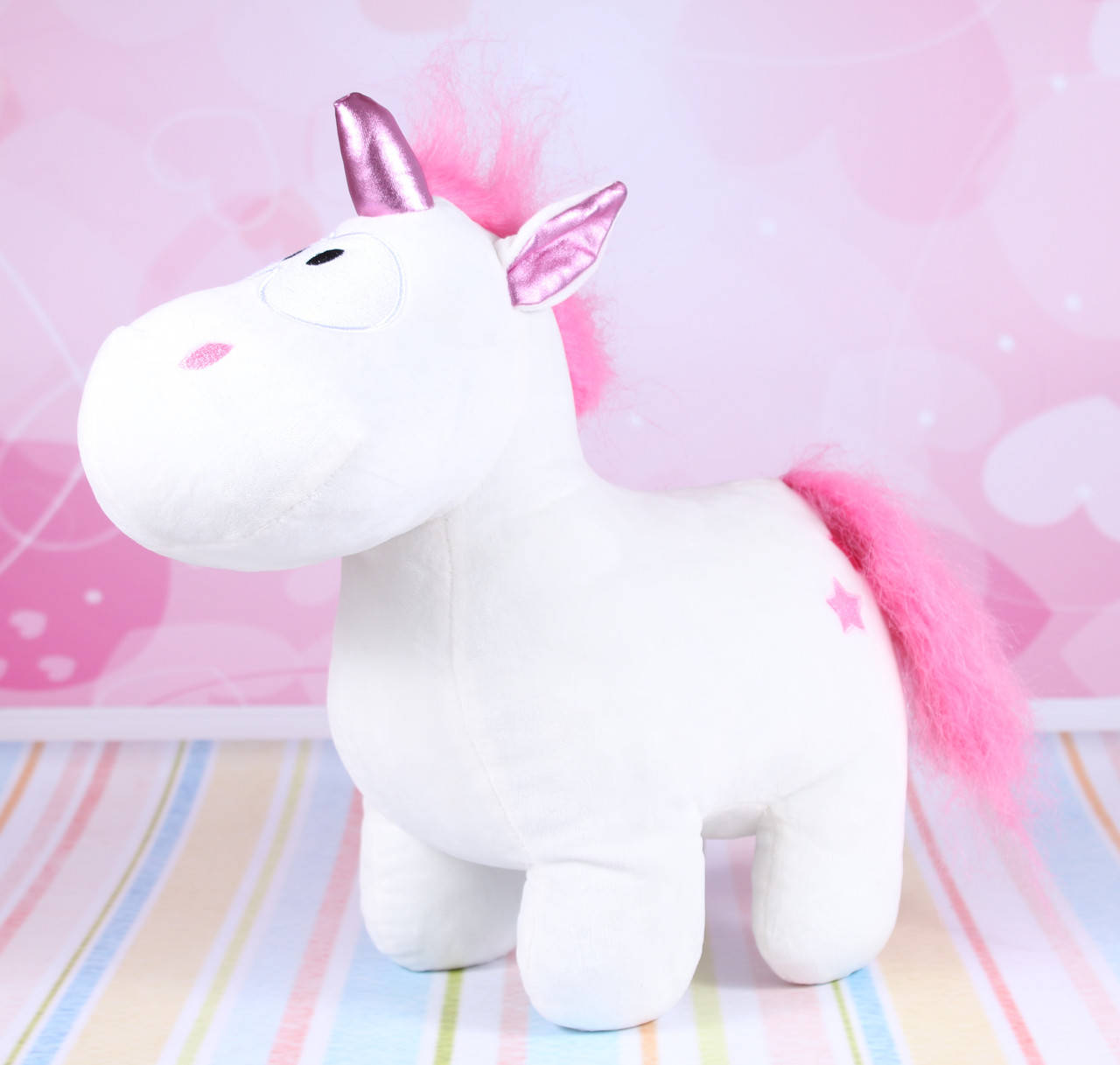 

Мягкая игрушка Единорог, 47 см., Белый
