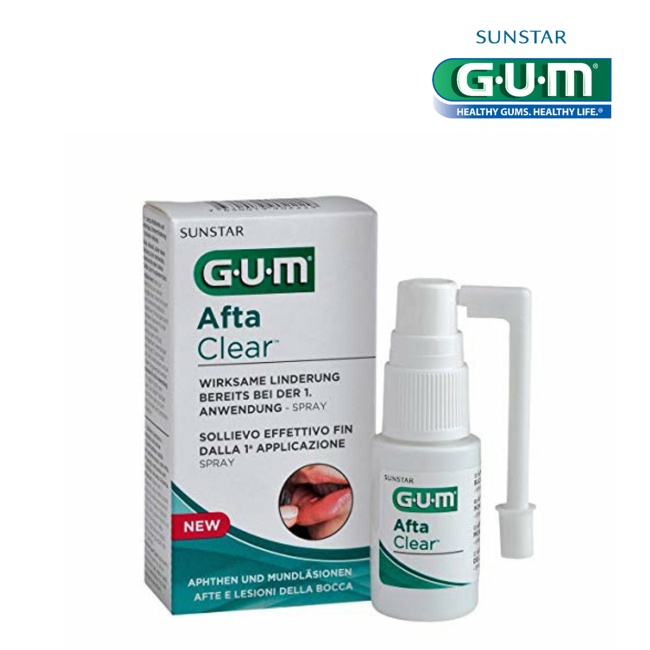 

Спрей GUM Afta Clear, 15 мл