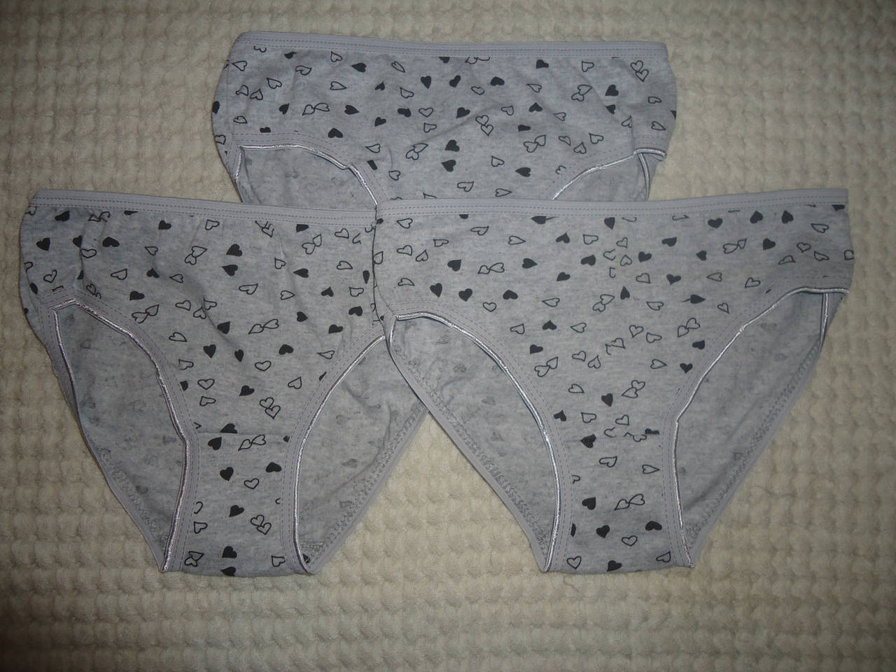 

Трусики для девочек хлопковые 4-6 лет ,,Сердечки,,