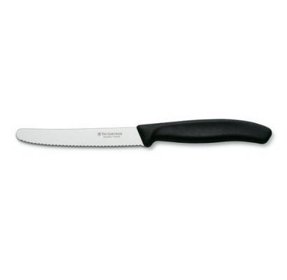 

Нож кухонный Swiss Classic Victorinox лезвие - 11 см волна 6 цветов ручка фигурная мод 6.7833