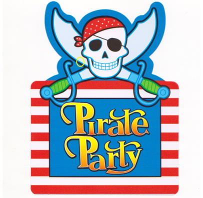 

Пригласительные Pirate 6шт/уп F-161617