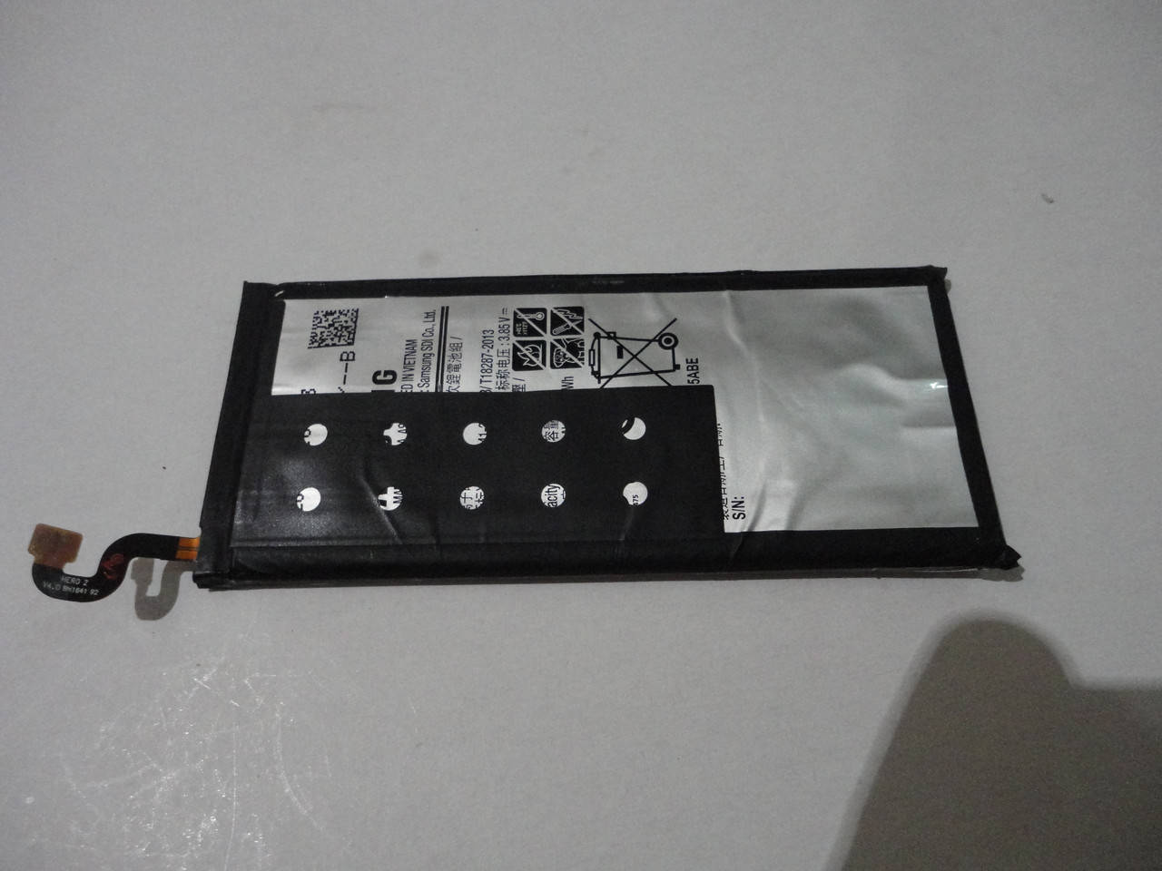 

Аккумулятор б.у. оригинал для samsung edge s7 g935f