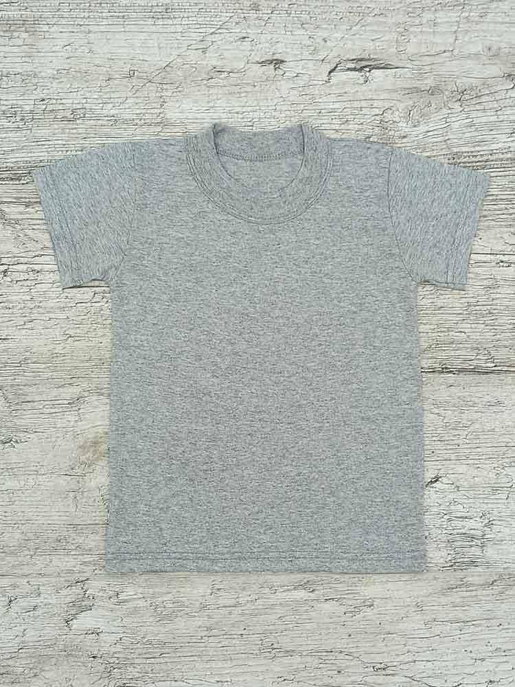 

Детская серая футболка 00341, Серый