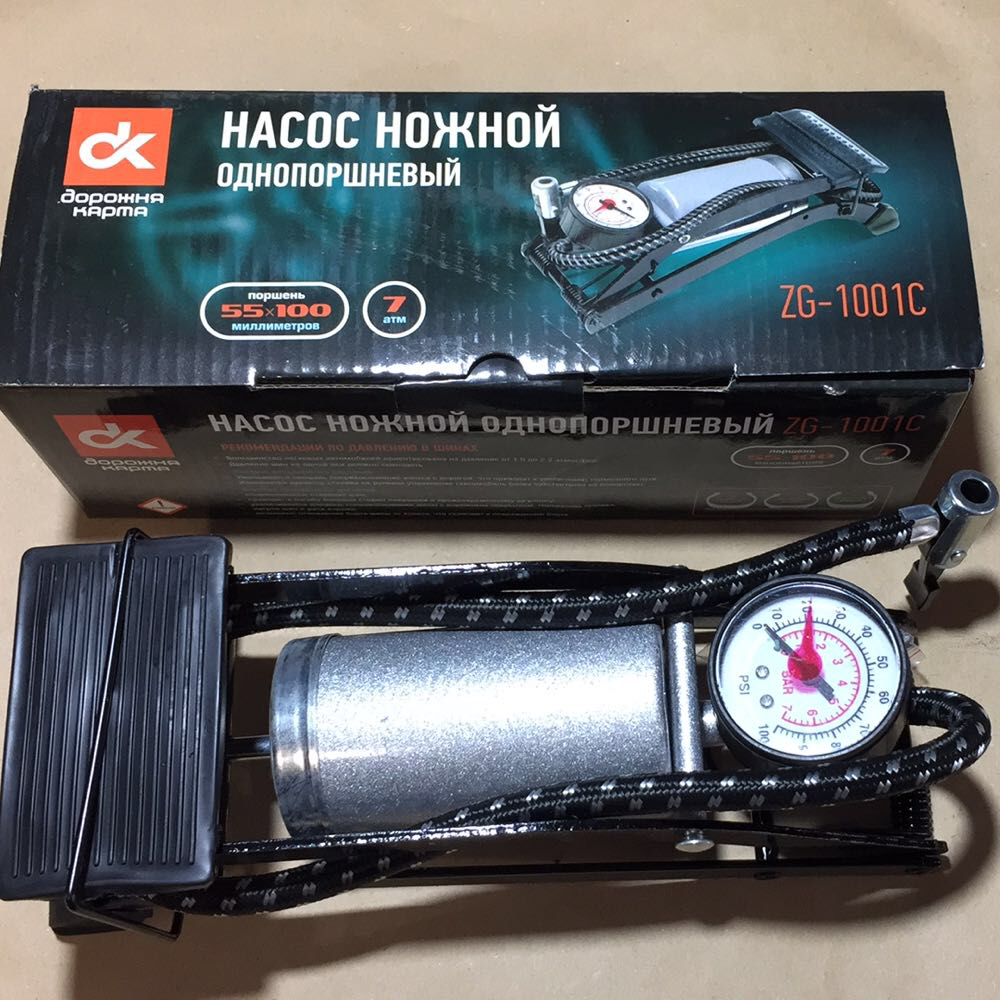 

Насос ножной однопоршневый 55x100mm 4905826216