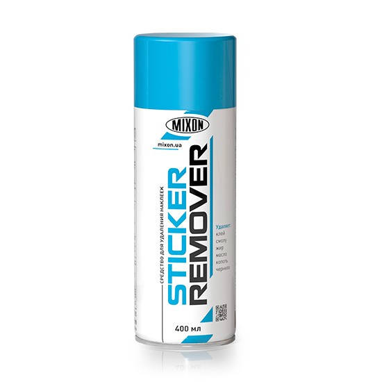 

Спрей- средство для удаления наклеек MIXON STICKER REMOVER 400мл