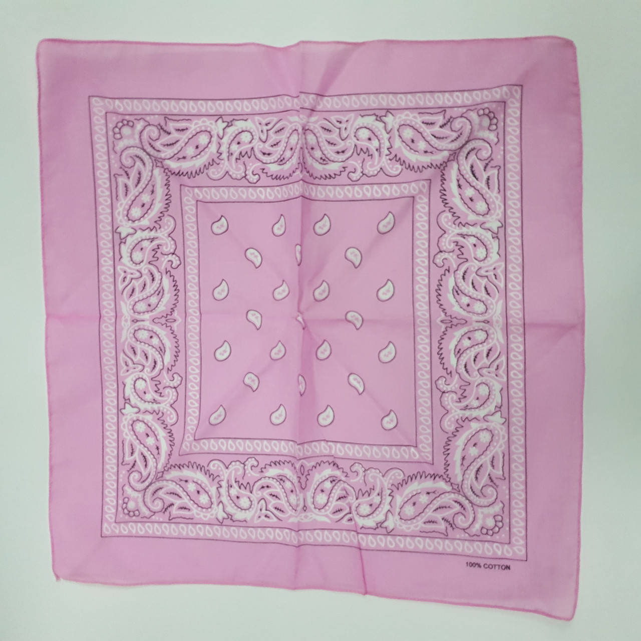 

Бандана турецкий огурец разные цвета розовый