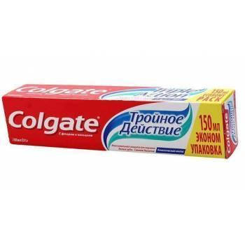 

Зубная паста 150мл "Colgate" тройное действие 12шт. / Уп