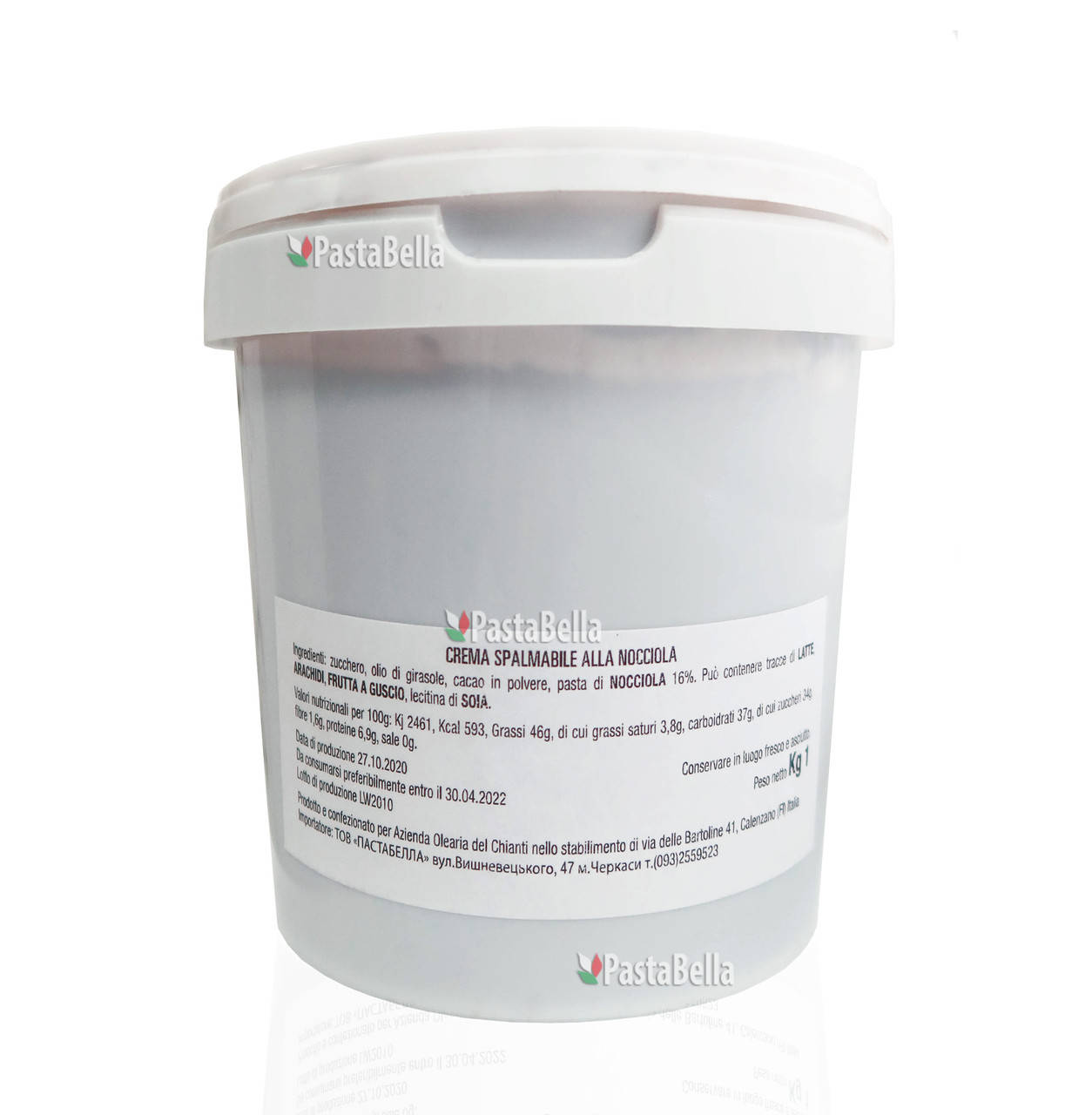 

Итальянская ореховая-шоколадная паста "Ciokolio" 1000г натуральный - Olearia del Chianti