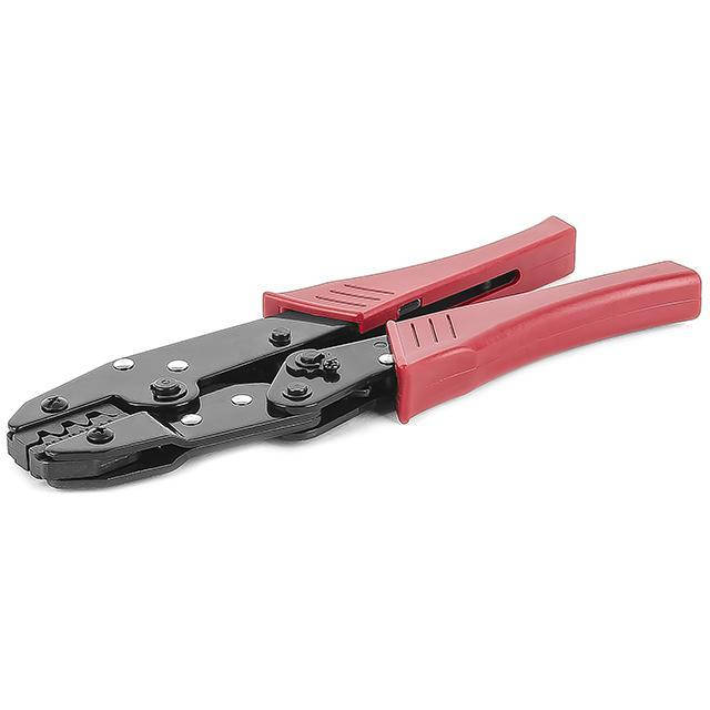 

Клещи для обжима контактов с храповым механизмом INTERTOOL HT-7050