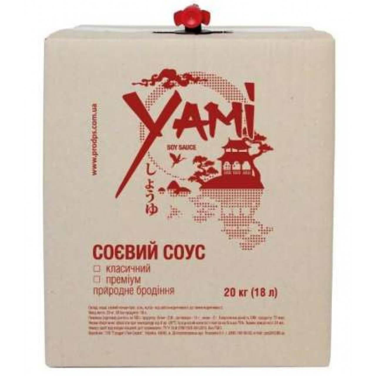 

Соевый соус 18 л ТМ Ями