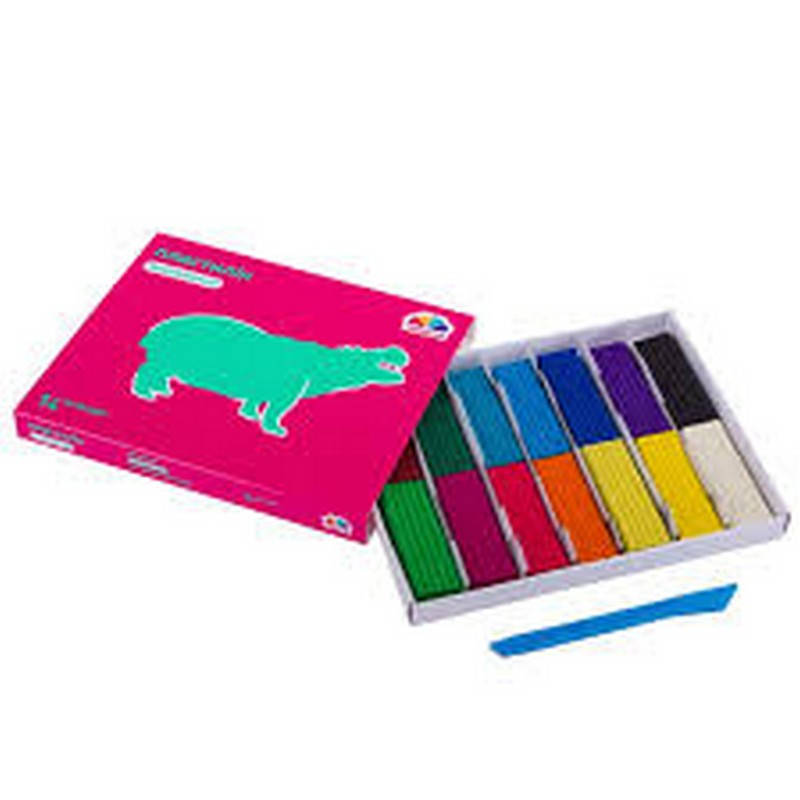 

Пластилін Захоплення 14 кол, 280г Гамма Україна 18шт/уп, Разные цвета