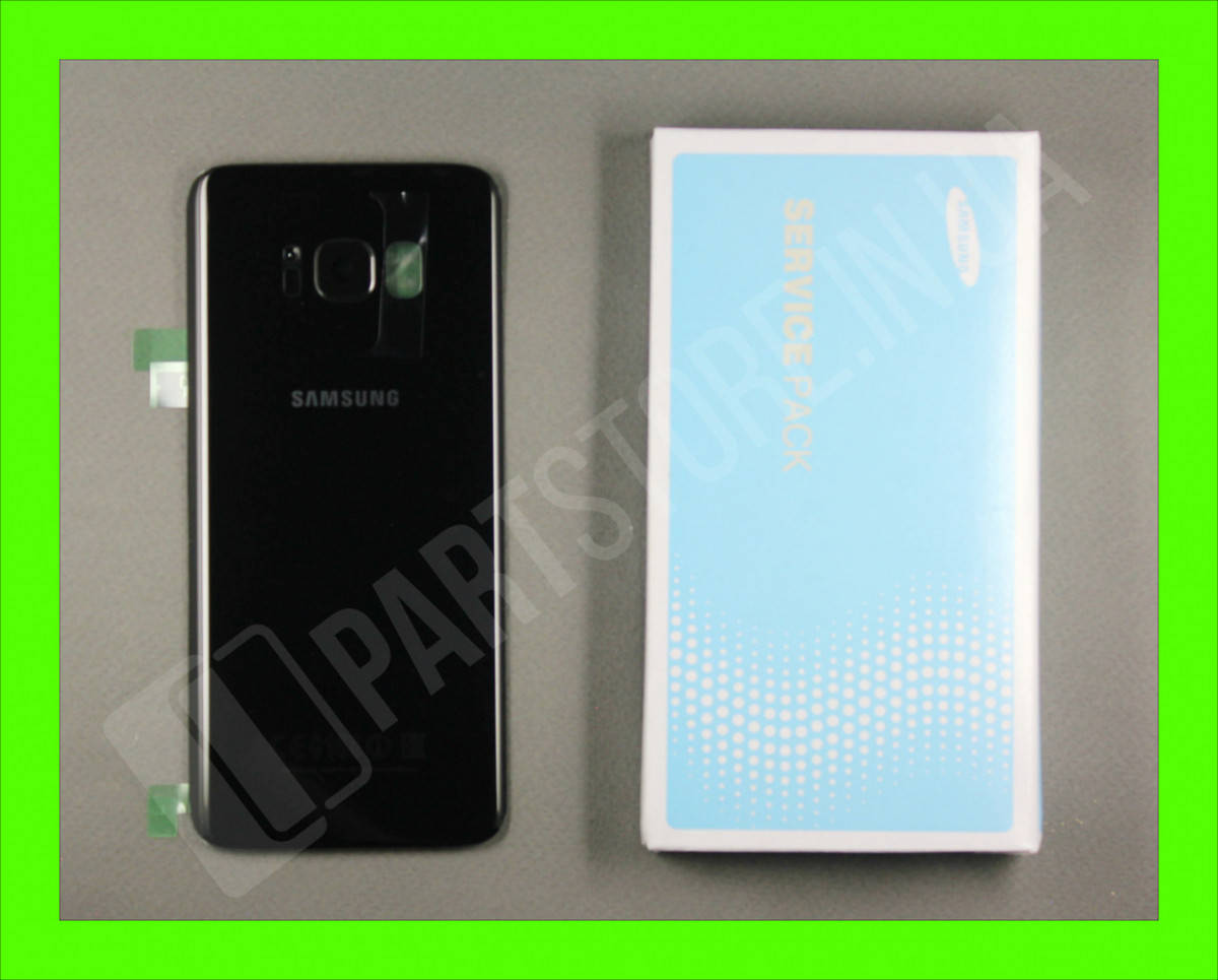 

Крышка Samsung G950 Black S8 (GH82-13981A) сервисный оригинал, Черный