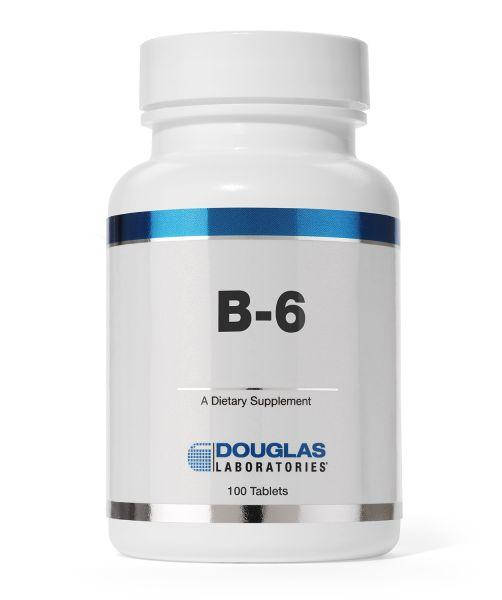

Витамины В-6 Vitamin B-6 100mg Douglas Laboratories 100 таблеток