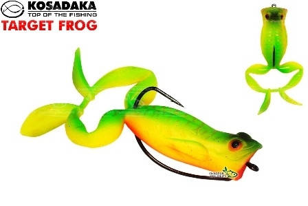 

Силикон Kosadaka Глиссер Target Frog 70F MHT