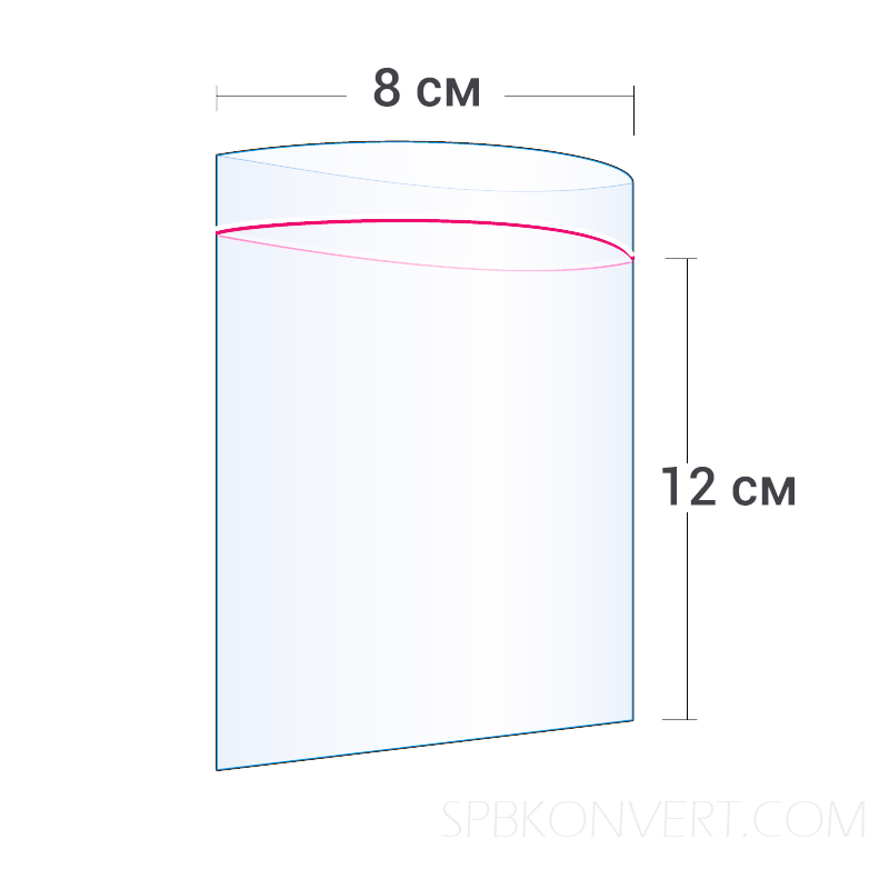 

Пакеты Zip-Lock 8х12 см для упаковки и фасовки, Прозрачный