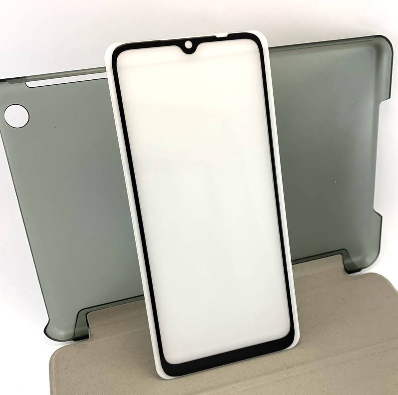 

Xiaomi Redmi 9A защитное стекло на телефон противоударное 5d black черное, Черный