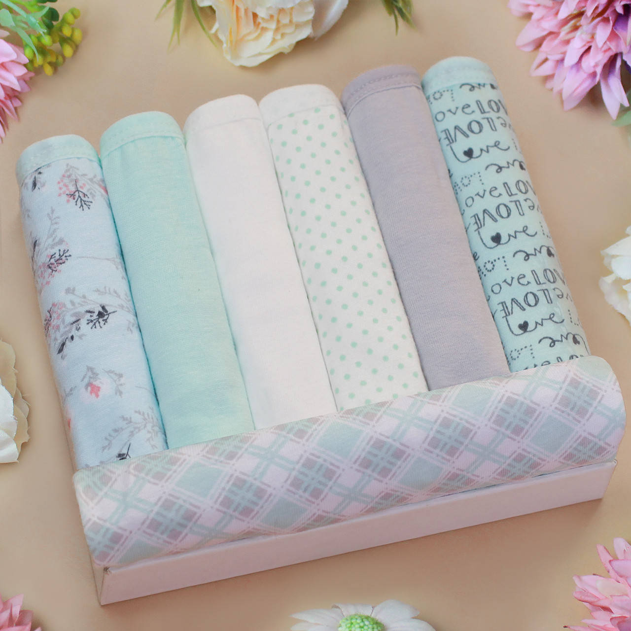 

Трусы женские хлопок Nicoletta Турция недельки M, L, XL, 2XL | 7 шт.