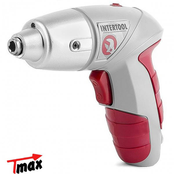 

Аккумуляторная отвертка INTERTOOL DT-0301, электроотвертка 3,6 В Интертул