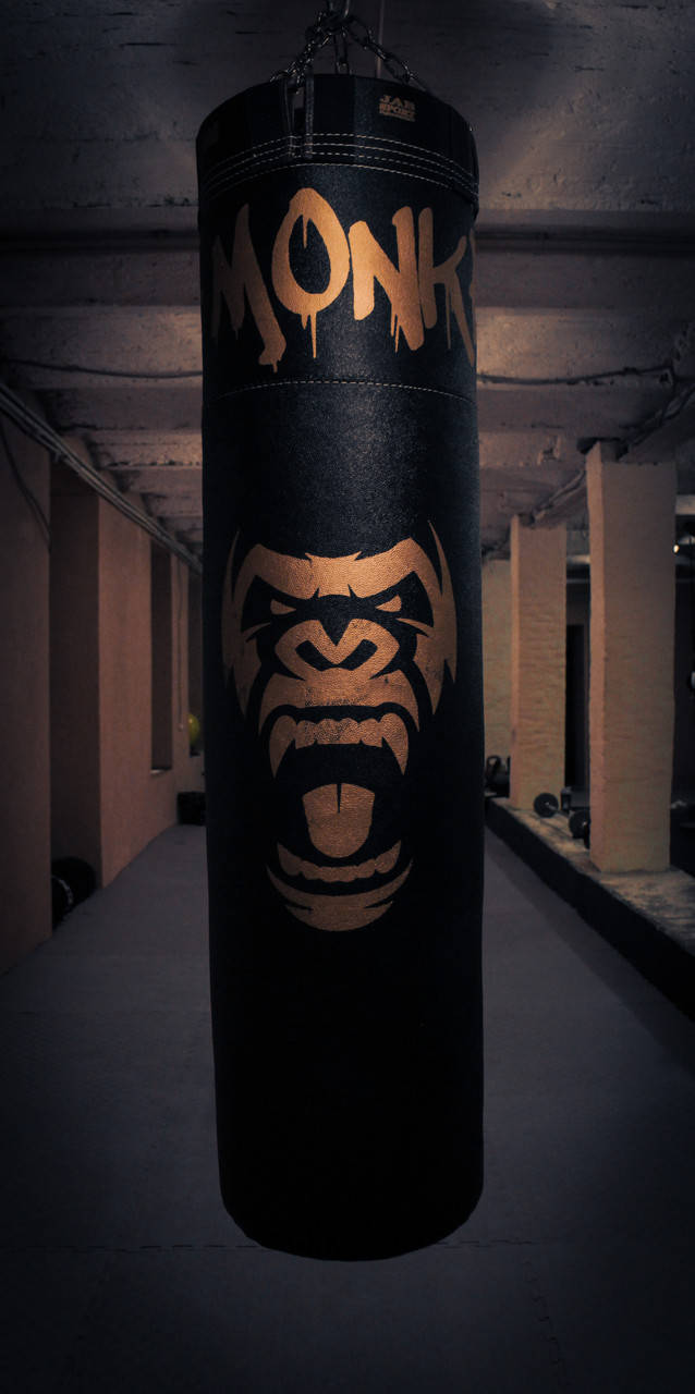 

Боксерский мешок груша BIG MONKEY 1.2 м черный. Кирза