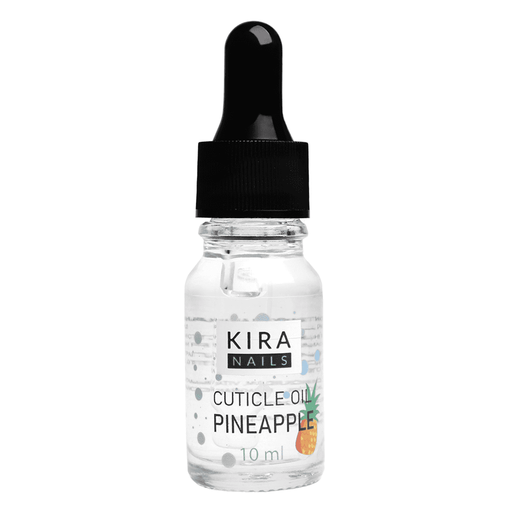 

Kira Nails Cuticle Oil Pineapple- масло для кутикулы с пипеткой, 10 мл