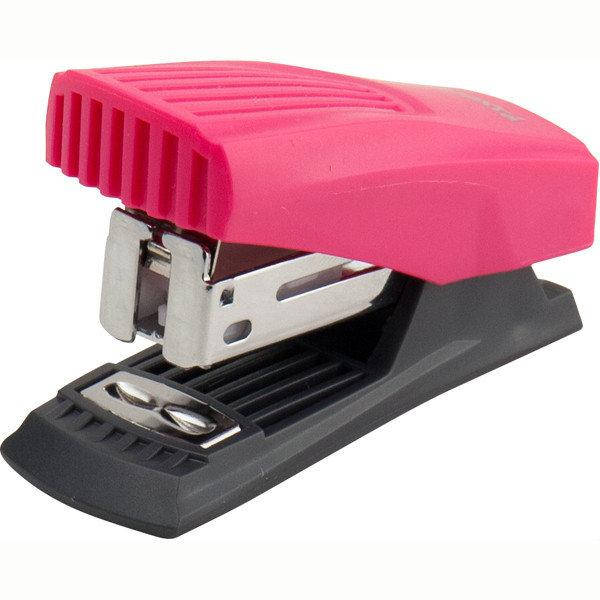 

Степлер канцелярский 12 листов, розовый