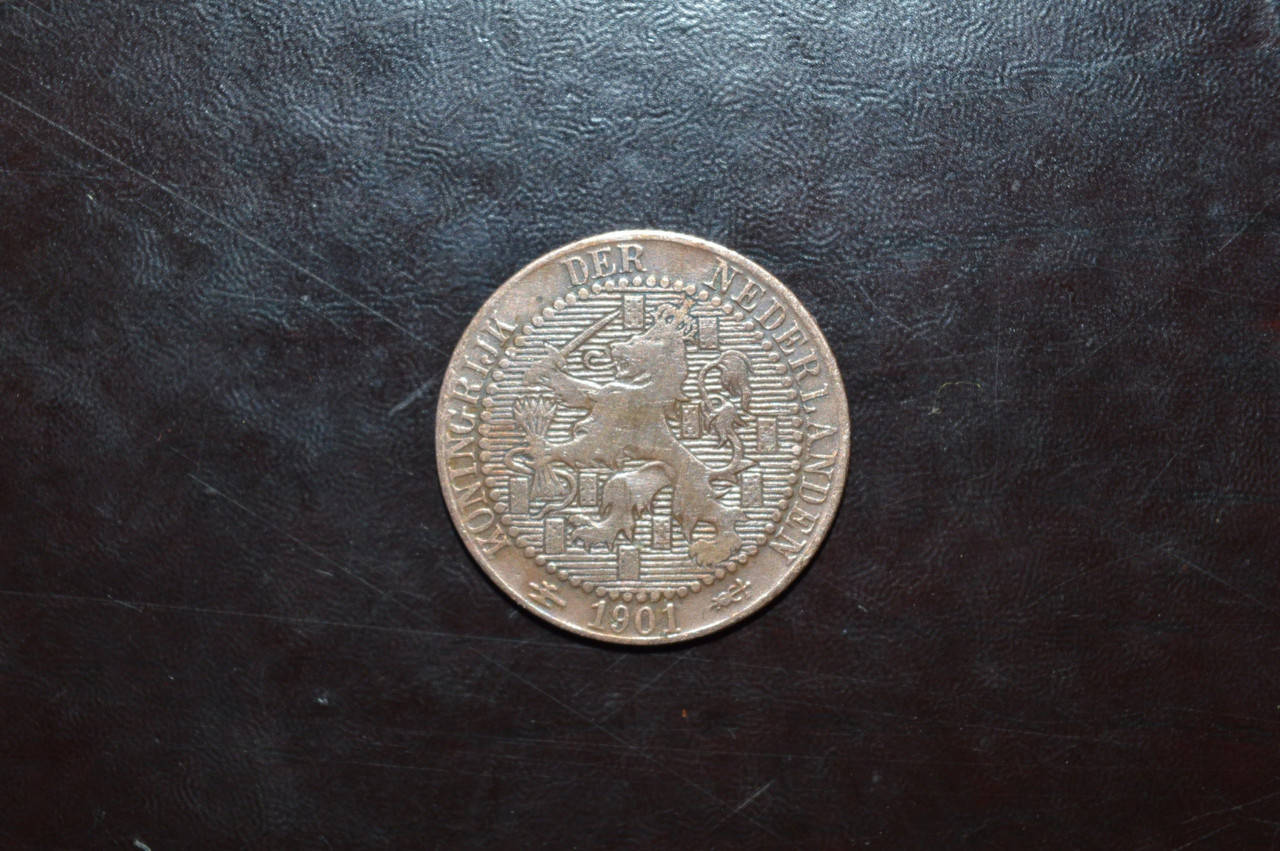 

Нидерланды 1 цент 1901 г