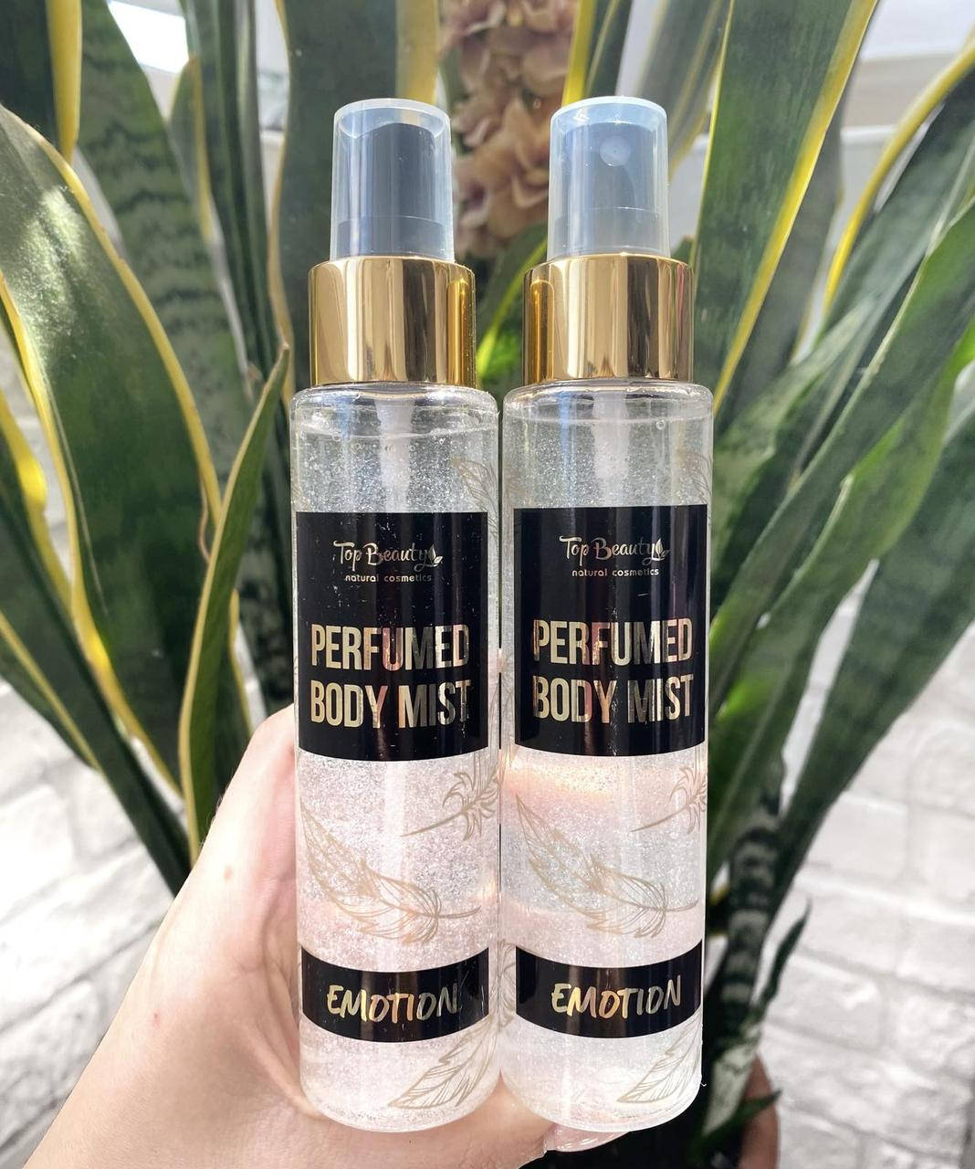 

Спрей-міст для тіла з шиммером Top Beauty Perfumed body mist 100 мл (ОПТ) Emotion