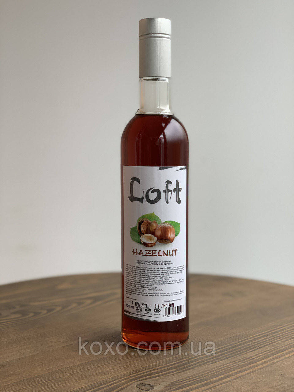 

Сироп Loft Фундук (лісовий горіх) 700 мл Лофт Лесной орех