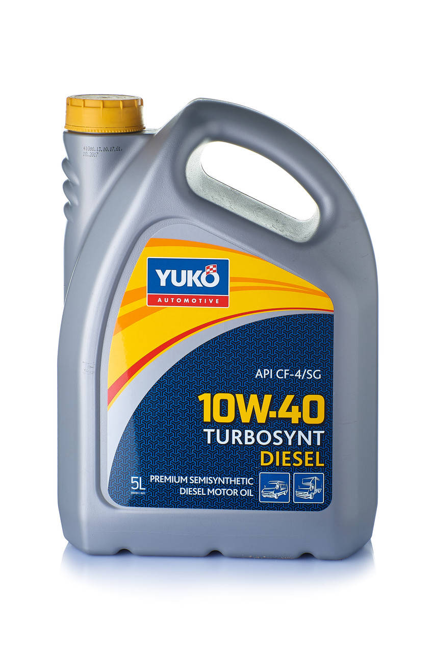 

Масло моторное дизельное YUKO TURBOSYNT DIESEL 10W-40 5л