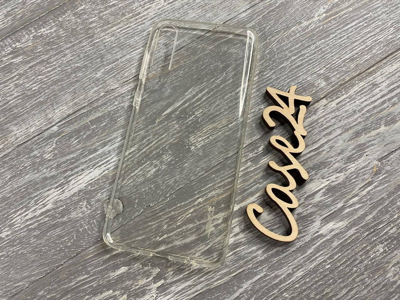

TPU чехол Smitt накладка бампер для Samsung Galaxy A50 (2 цвета) прозрачный