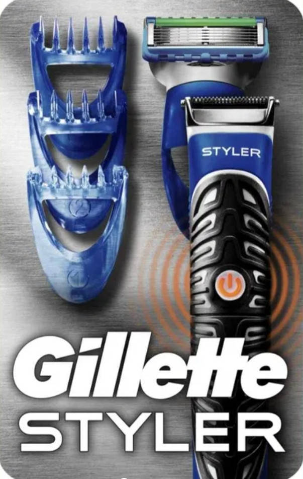 

Бритва-стайлер Gillette Fusion5 ProGlide Styler с 1 картр. +3насадки!