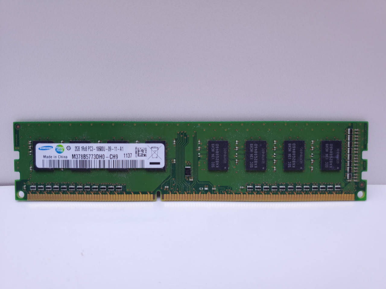 

Оперативна пам'ять SAMSUNG DDR3 2Gb 1333Mhz/PC10600