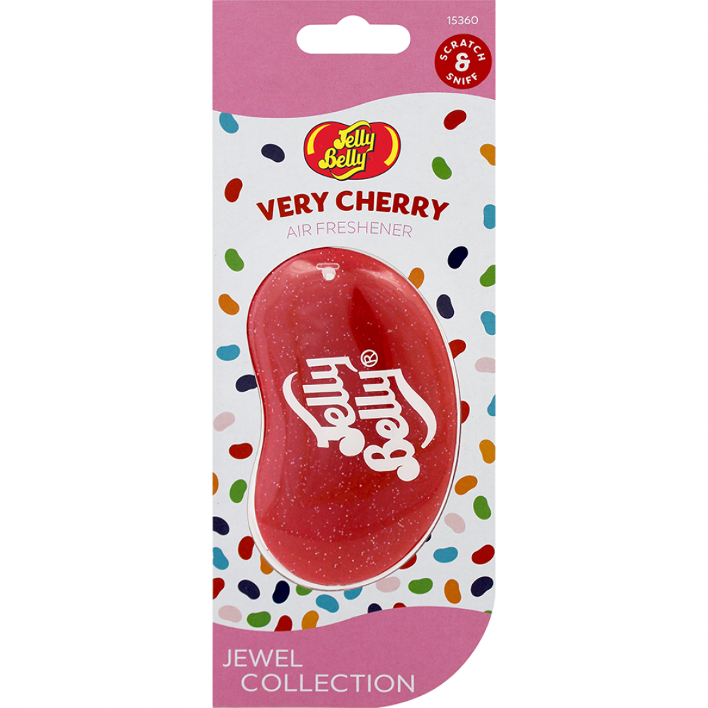 

Ароматизатор для авто "Супер Вишня" Jelly Belly 3D (18г)