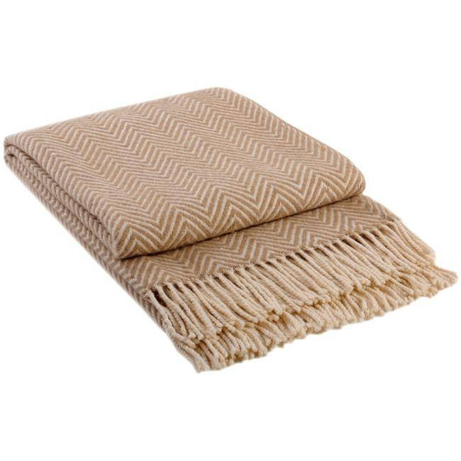 

Плед из овечьей шерсти 170х210