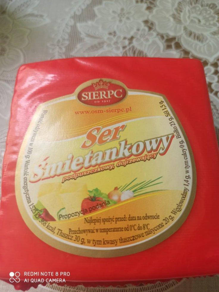 

Сыр ser smietankowy 0,450-500 гр