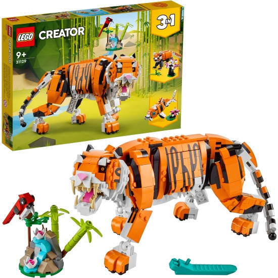 

Конструктор лего Creator 31129 Величественный тигр , оригинал.