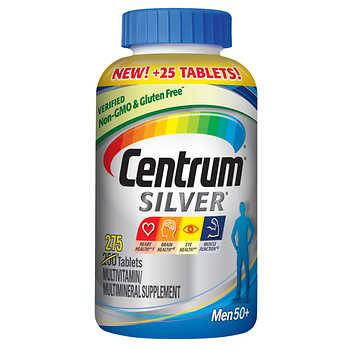 

Витамины для мужчин 50+ Centrum Silver, 275 таблеток годен до 06/23