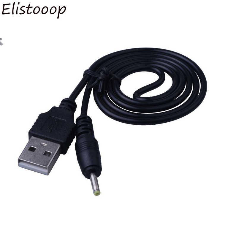 

USB – Jack штыревой 2.5 мм - 0.7 мм кабель питания 5V 2A, Черный