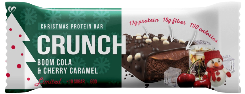

Протеиновый батончик BootyBar Cranch Кола и Вишневая Карамель (50 грамм)