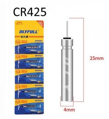 

Батарейка CR425 для ночных поплавков 25мАг