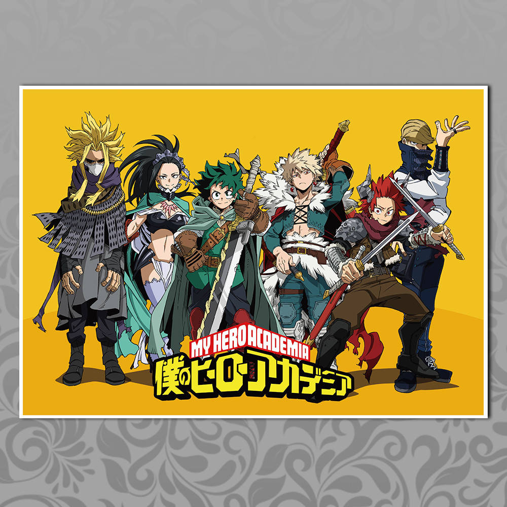 

Плакат Аниме Boku no Hero Academia 055