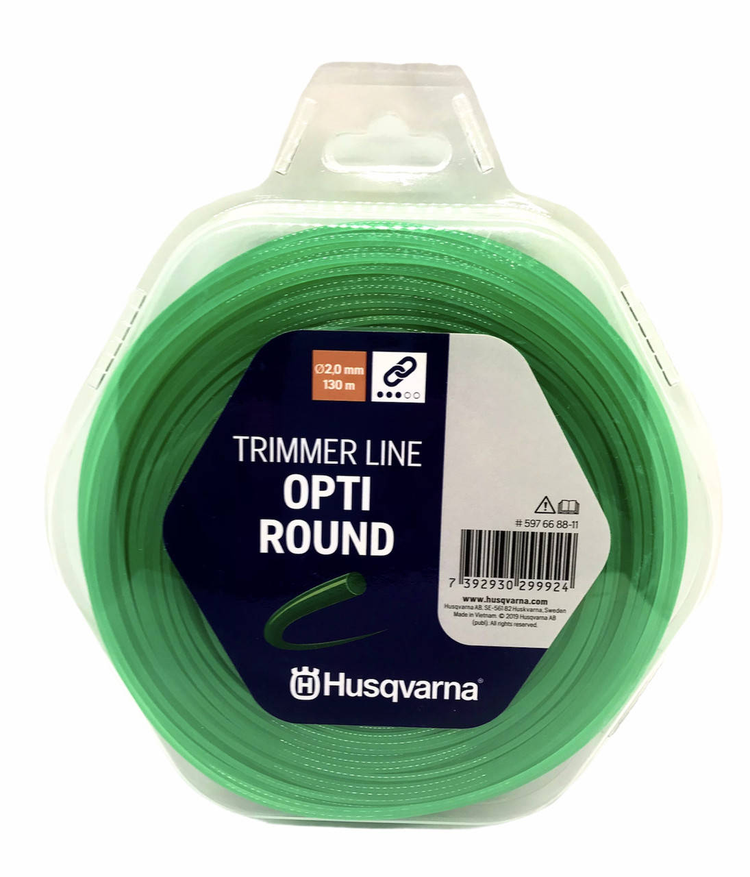 

Леска для триммера (корд) Husqvarna Opti Round 2,0мм*130м