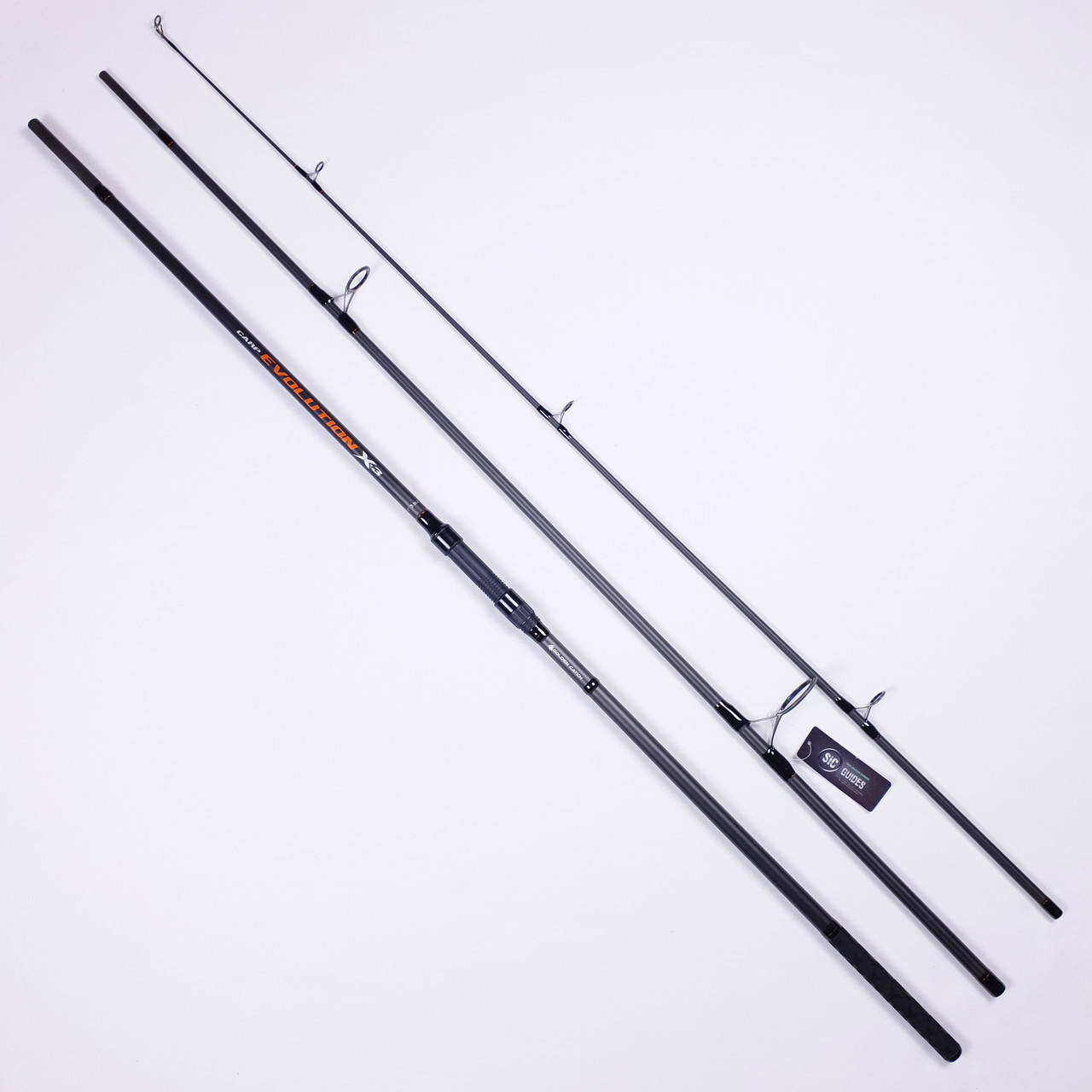

Мощное карповое удилище карбон GC X-3 Carp Evolution 3.5lb (150г) 3.3м, Черный