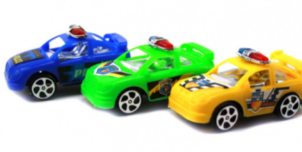 

Іграшка №0819В машина полиц. 4цв в кл. 1шт з кодом (6,8 * 3,3 * 3) см з толкающ. механізмом