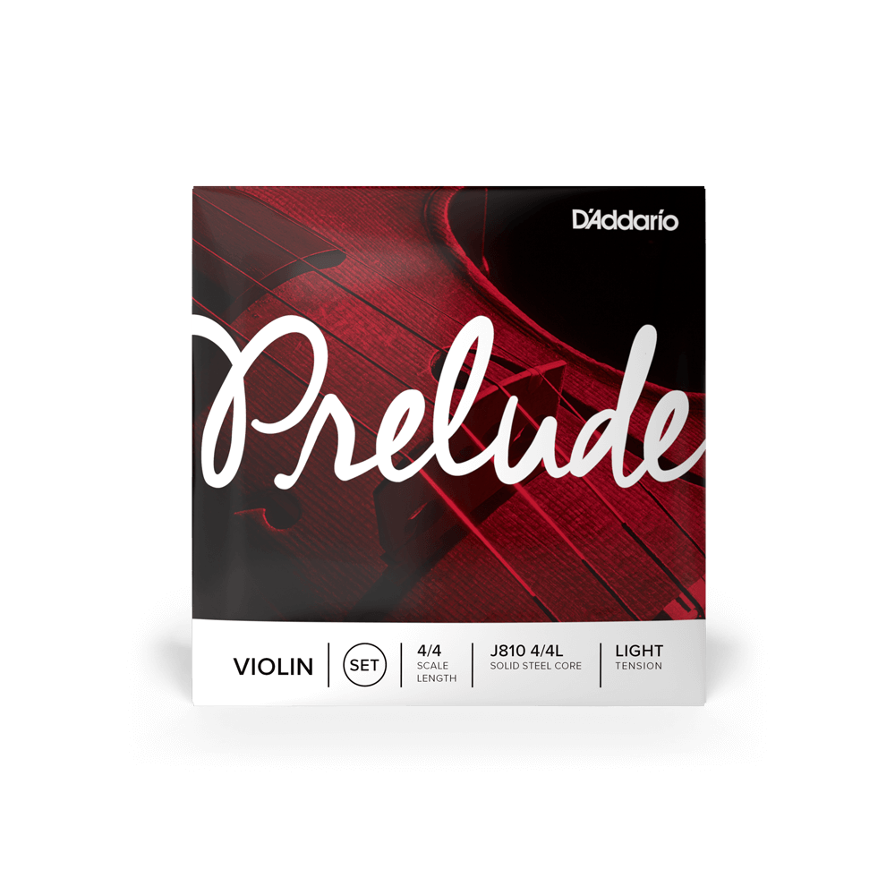 

Струны для скрипки D'ADDARIO J810 4/4L PRELUDE VIOLIN STRING SET 4/4 Scale Light Tension