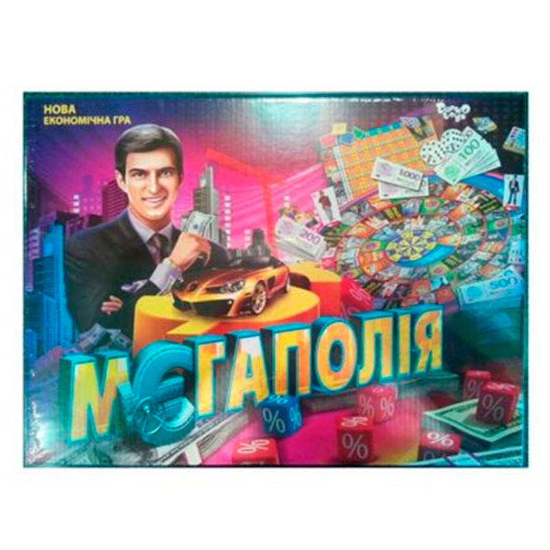 

Игра настольная "Мегаполия" Danko Toys